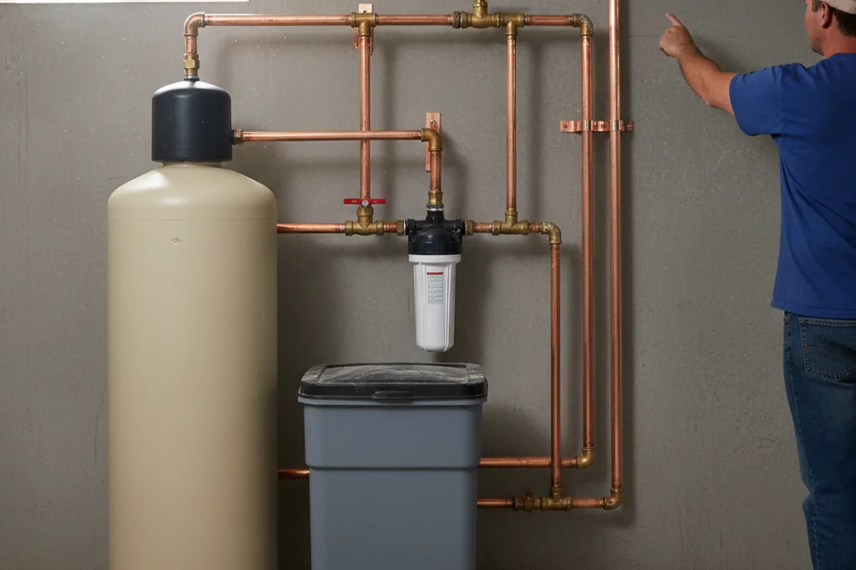 Whole-house water treatment system installed in Danville